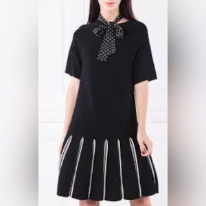 RED VALENTINO Striped Mini Dress